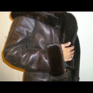 Shearling coat